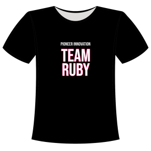 team ruby t-shirt