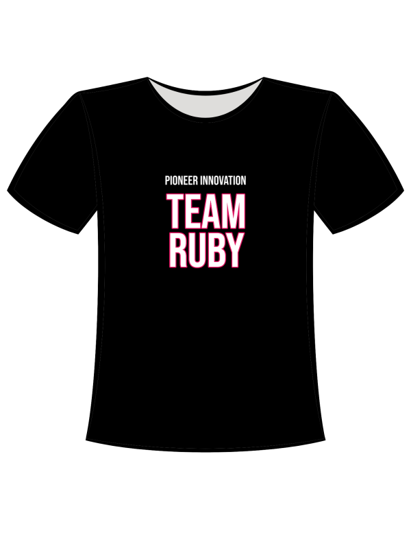 team ruby t-shirt